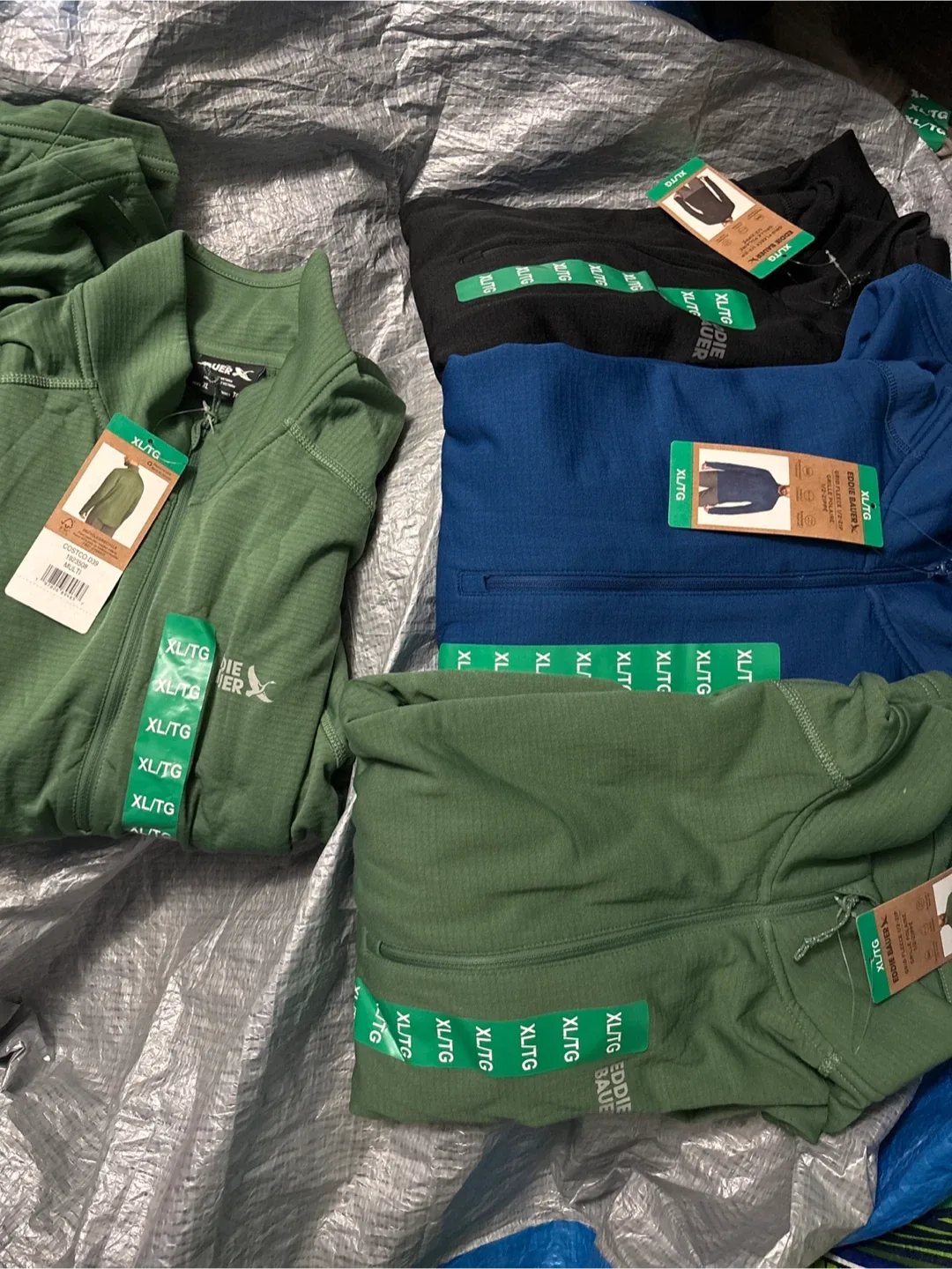 Eddie Bauer Grid Fleece 1/2-Zip XL thumbnail