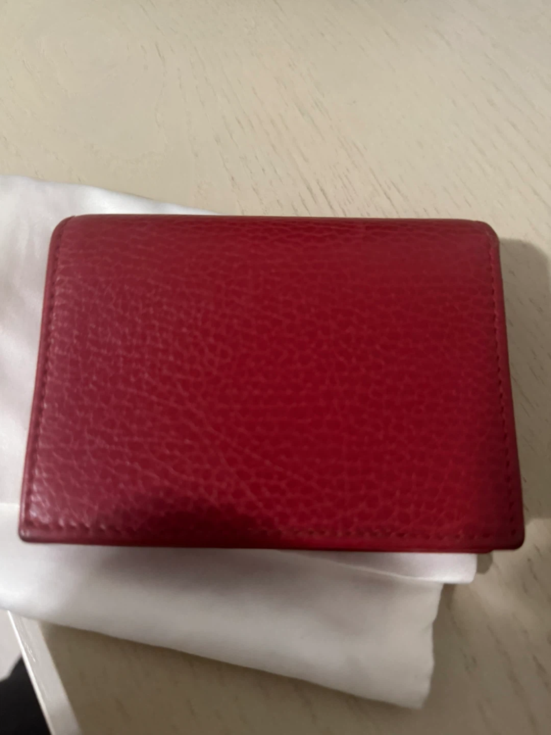 GUCCI GG Marmont red Small Wallet - photo 3