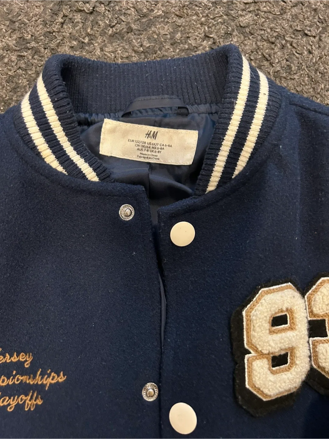 H&M Kids Varsity Jacket - Size 6-8 years old image indicator(2)