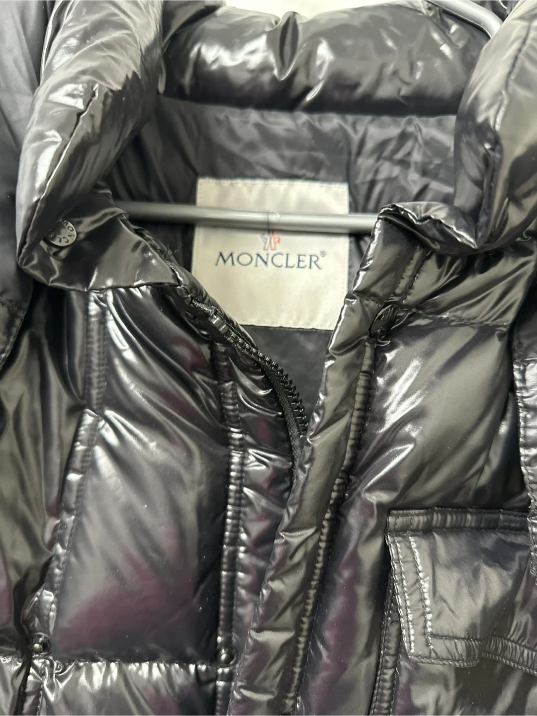 Moncler Black Puffer Jacket - photo 2