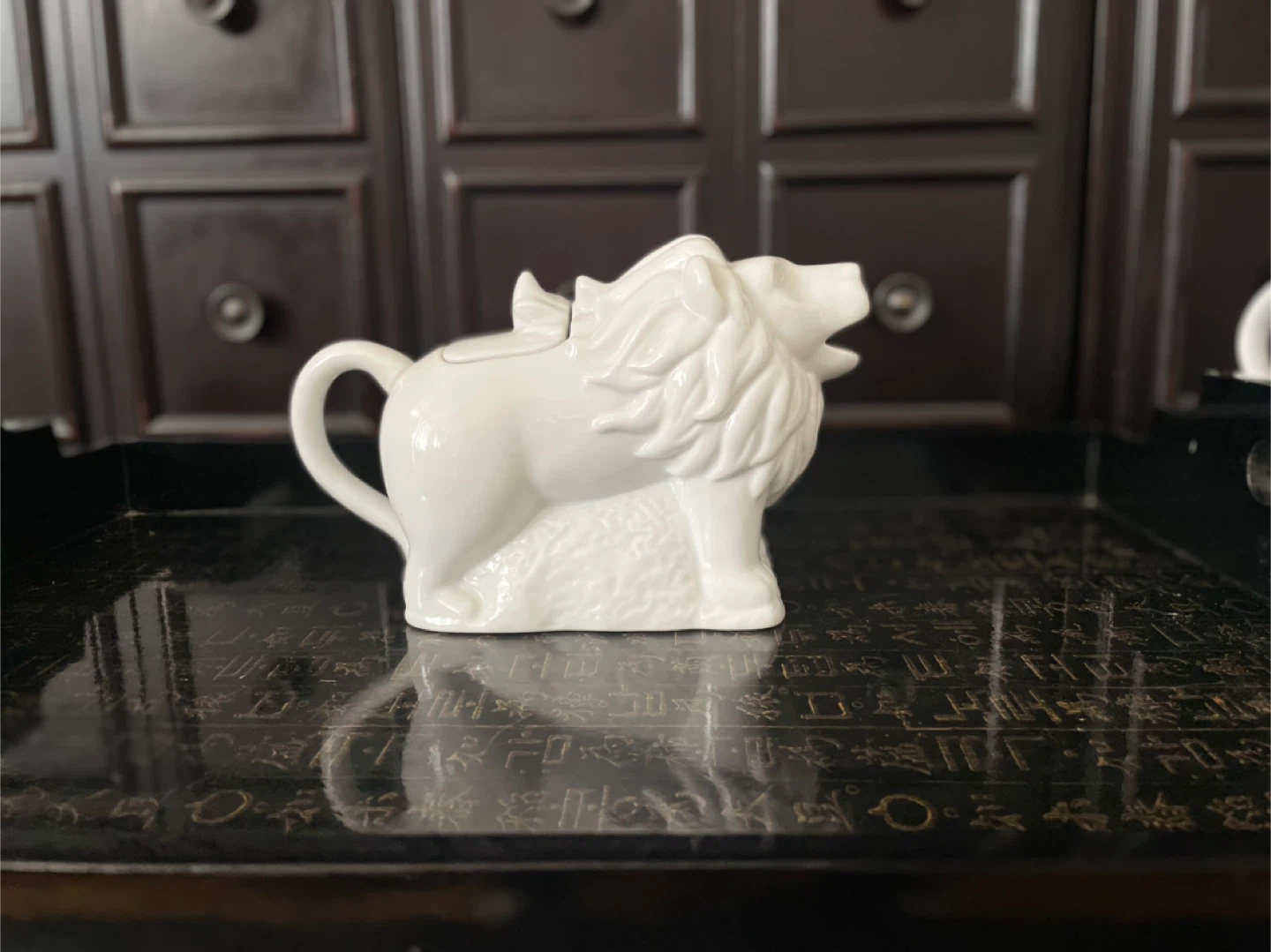 3 Piece Animal Shaped Teapots Collection - White Ceramic - photo 2