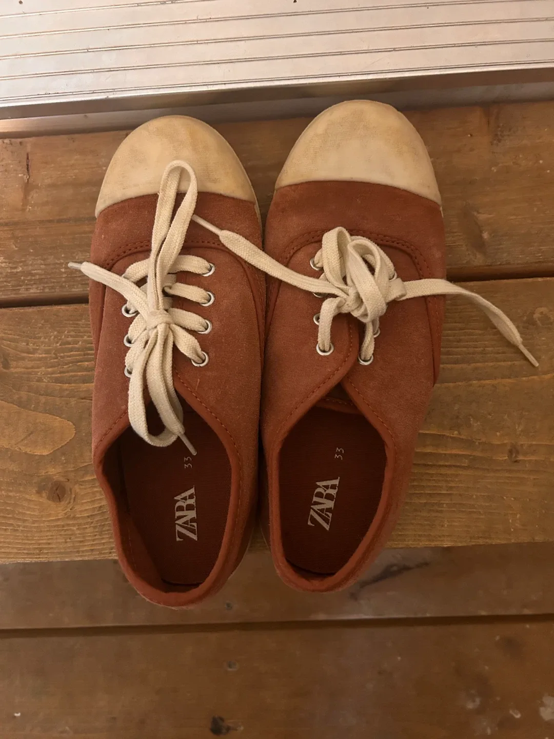 Zara Sneakers - Size 3 Youth thumbnail