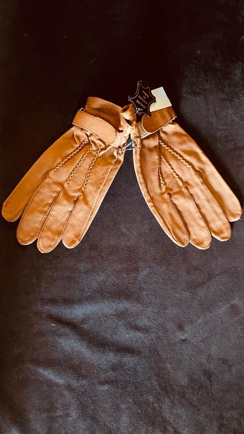 Leather Gloves - Size L/G