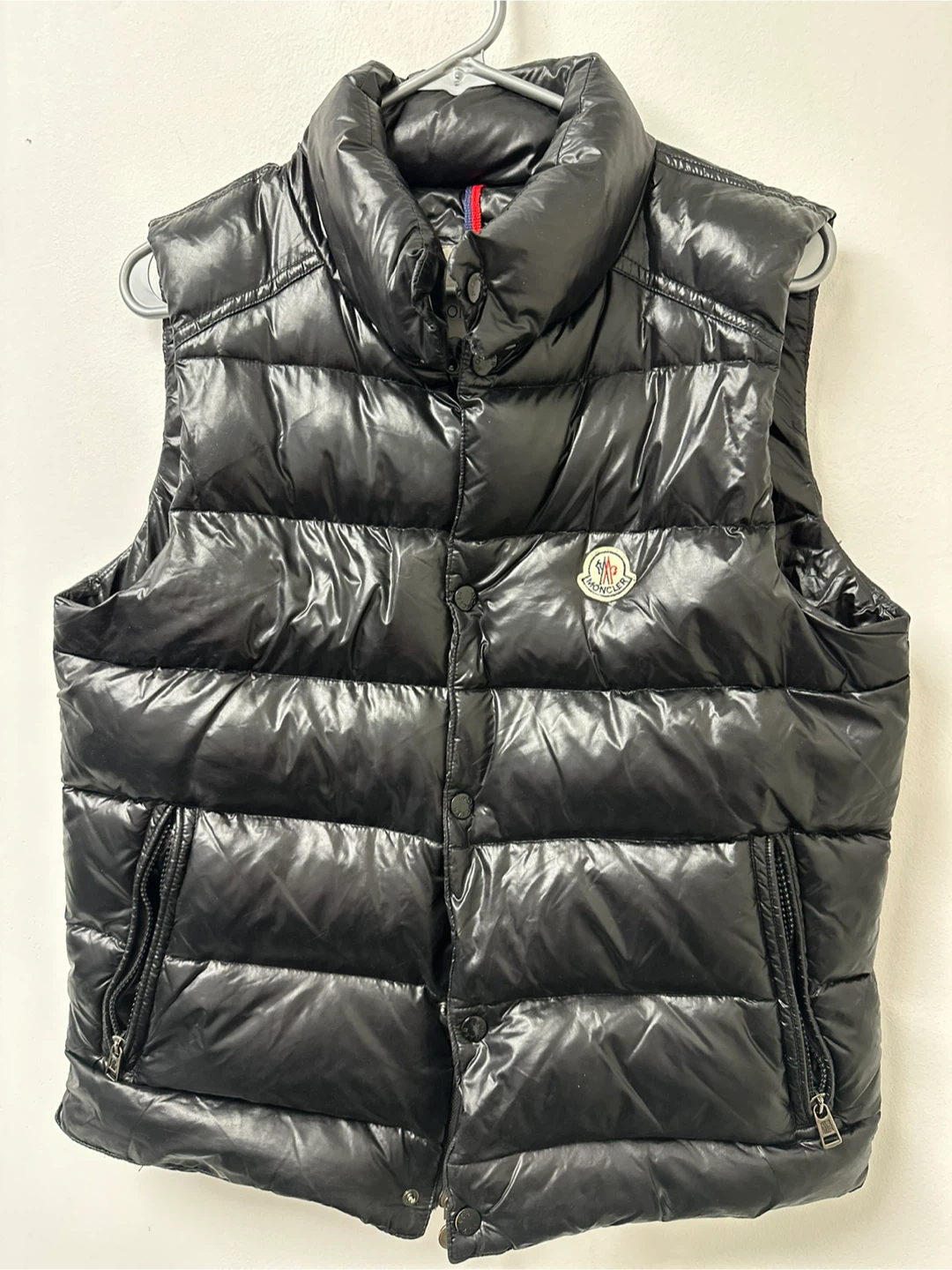 Moncler Black Padded Vest
