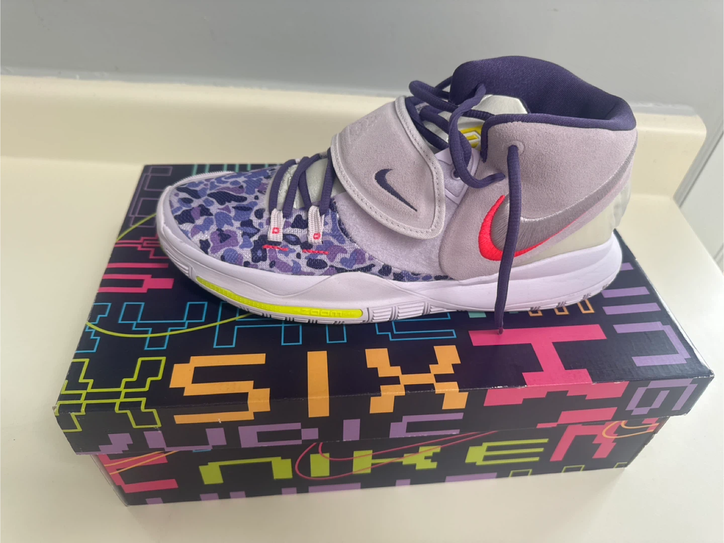 Nike Kyrie 6 AI Barely Grape US 11 - photo 2