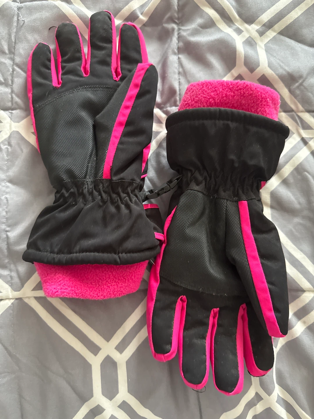 ZeroXposur Kids Ski Gloves - Black & Pink - photo 2