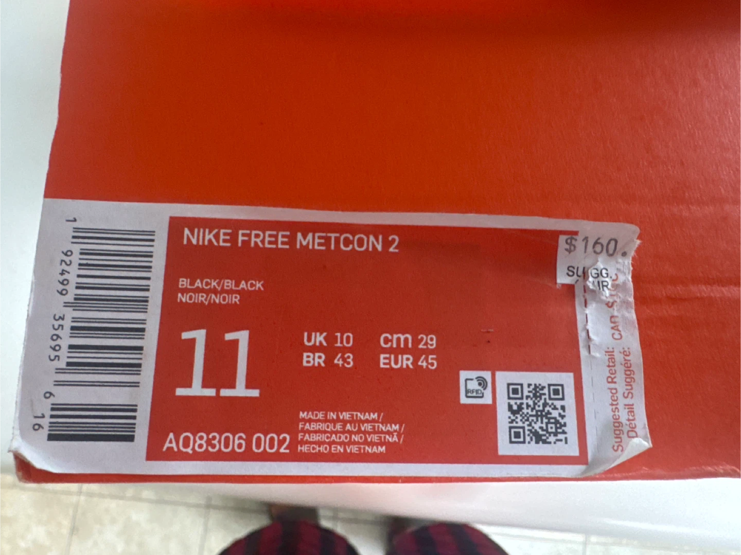 Nike Free Metcon 2 - Black - Size 11 - photo 3