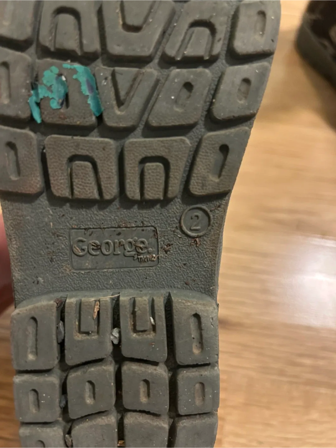 George Toddler Size 2 Rain Boots image indicator(2)