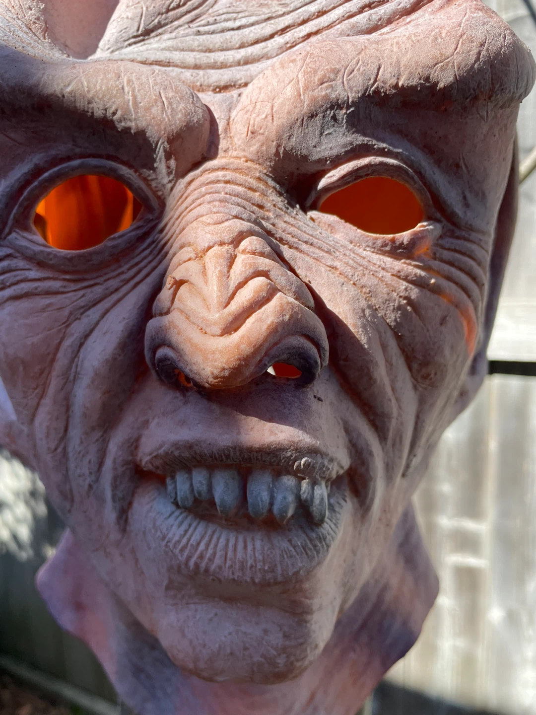 Vintage 1990’s Star Trek Ferengi Rubber Halloween Mask - photo 3