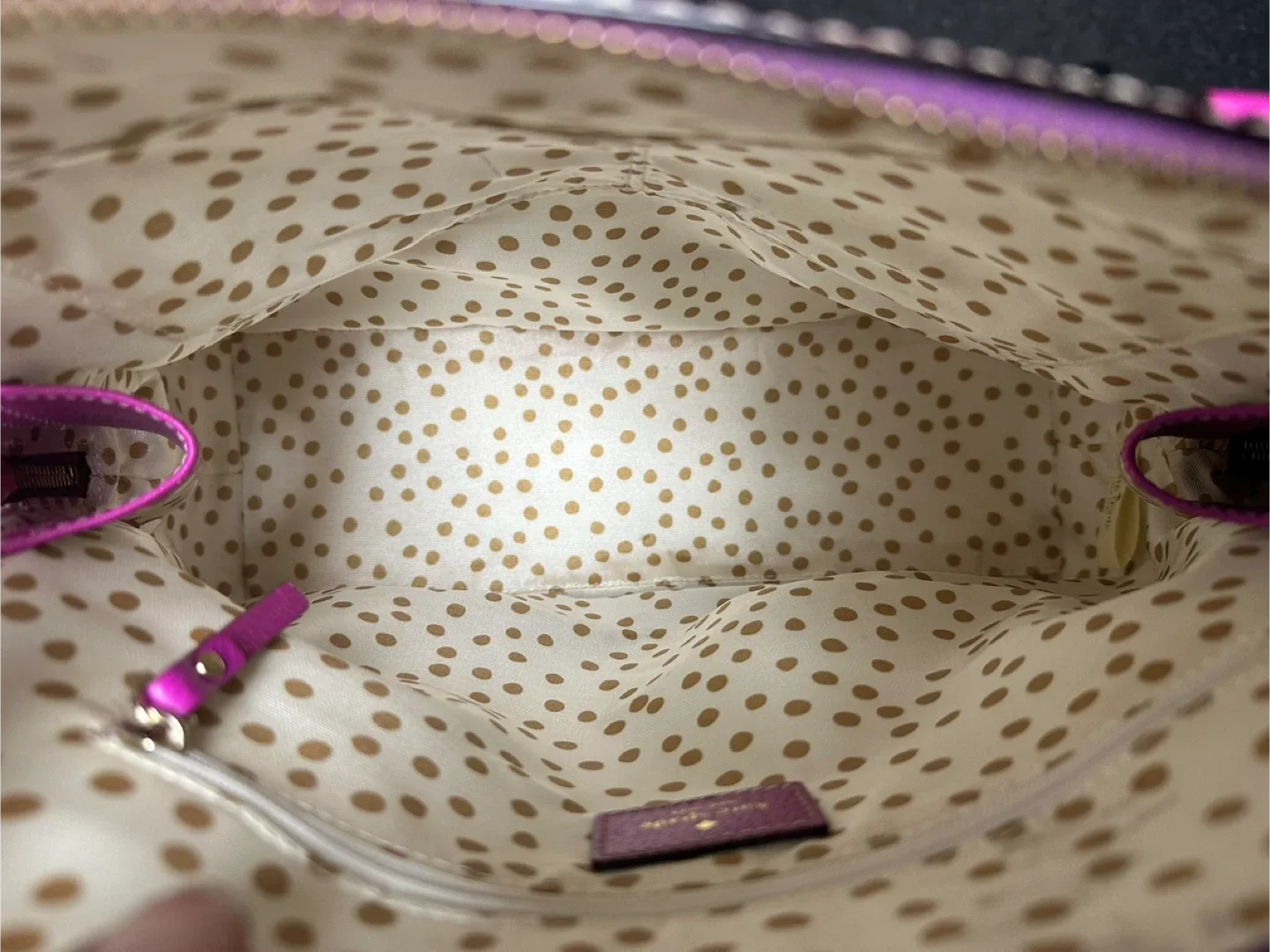 Kate Spade Pink Leather Satchel image indicator(2)