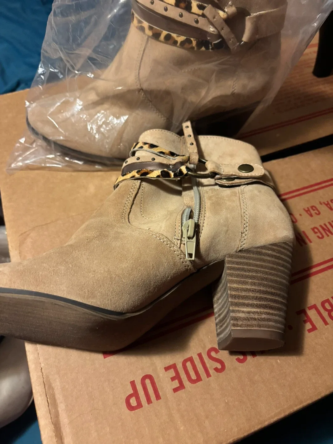Neutral Ankle Boots, Size 8M image indicator(2)