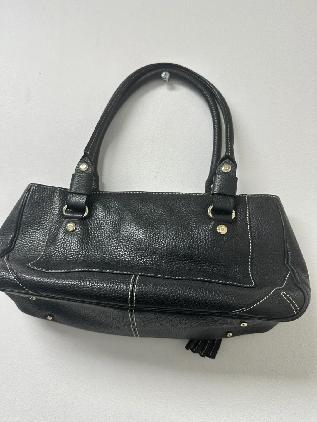Kate Spade Black Leather Handbag image indicator(4)