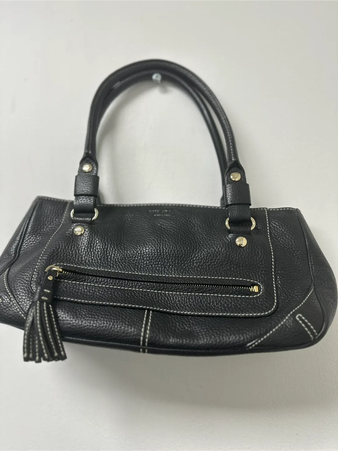 Kate Spade Black Leather Handbag thumbnail