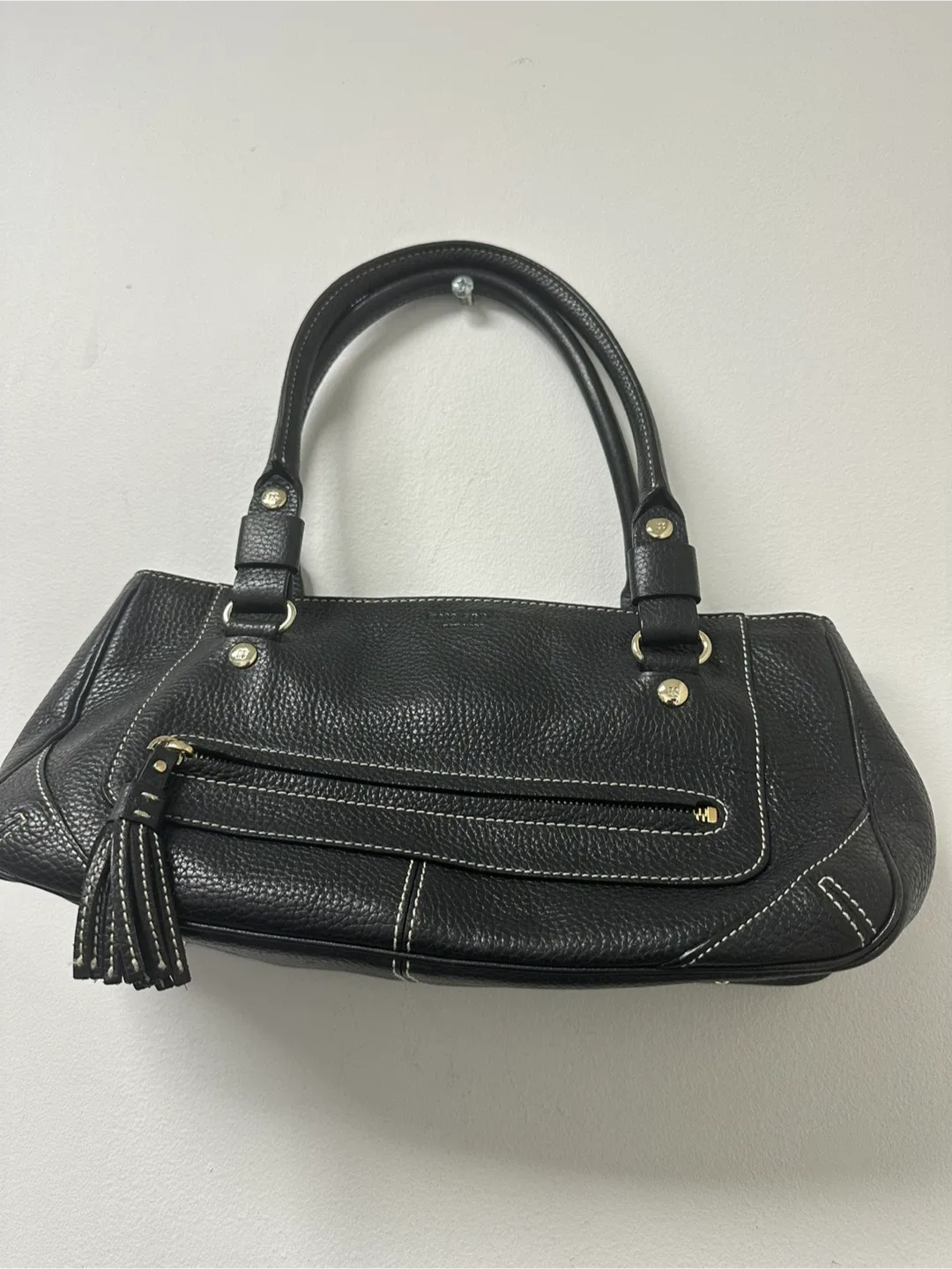 Kate Spade Black Leather Handbag image indicator(3)