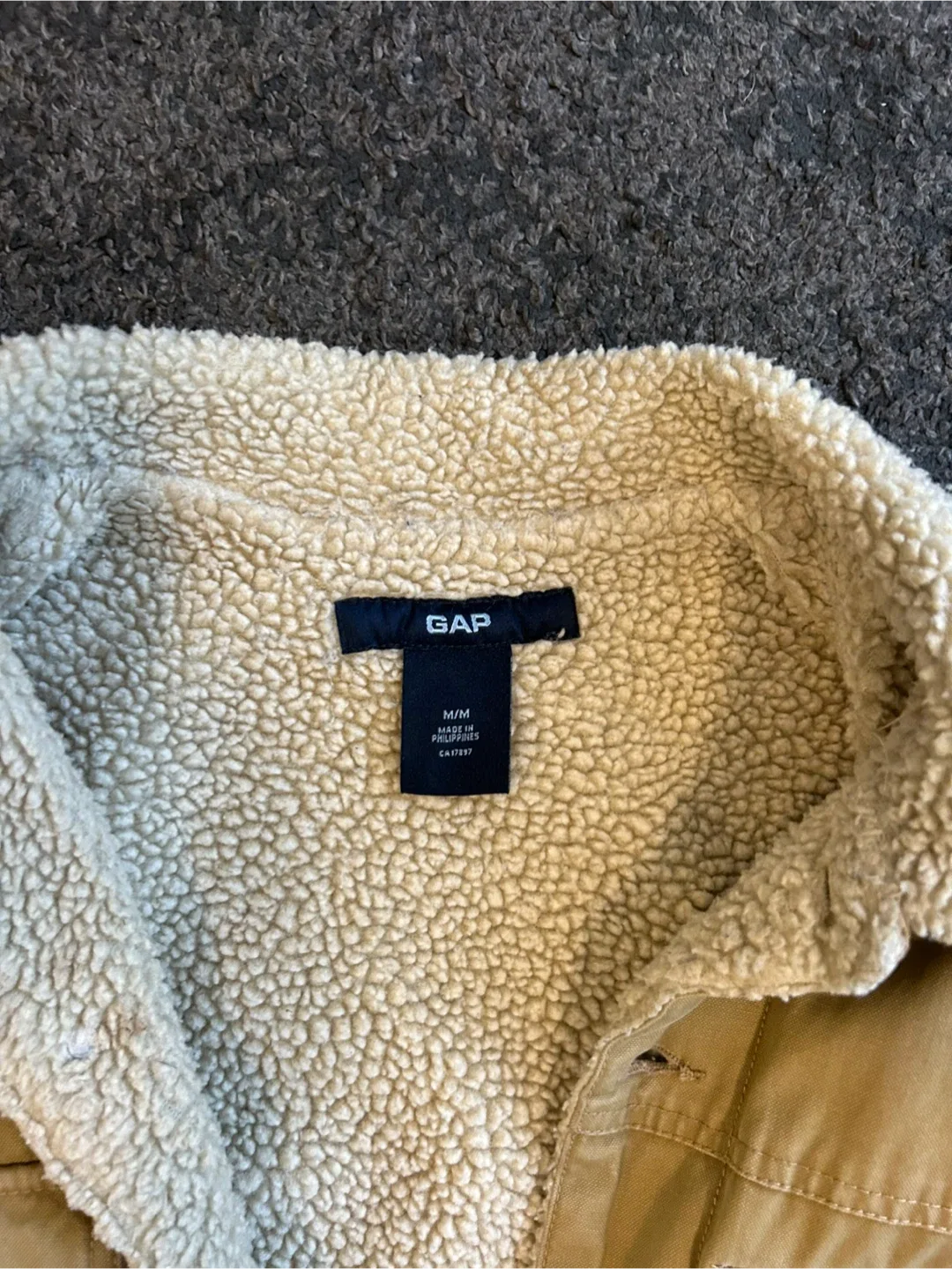 GAP Sherpa Lined Jacket - M image indicator(2)