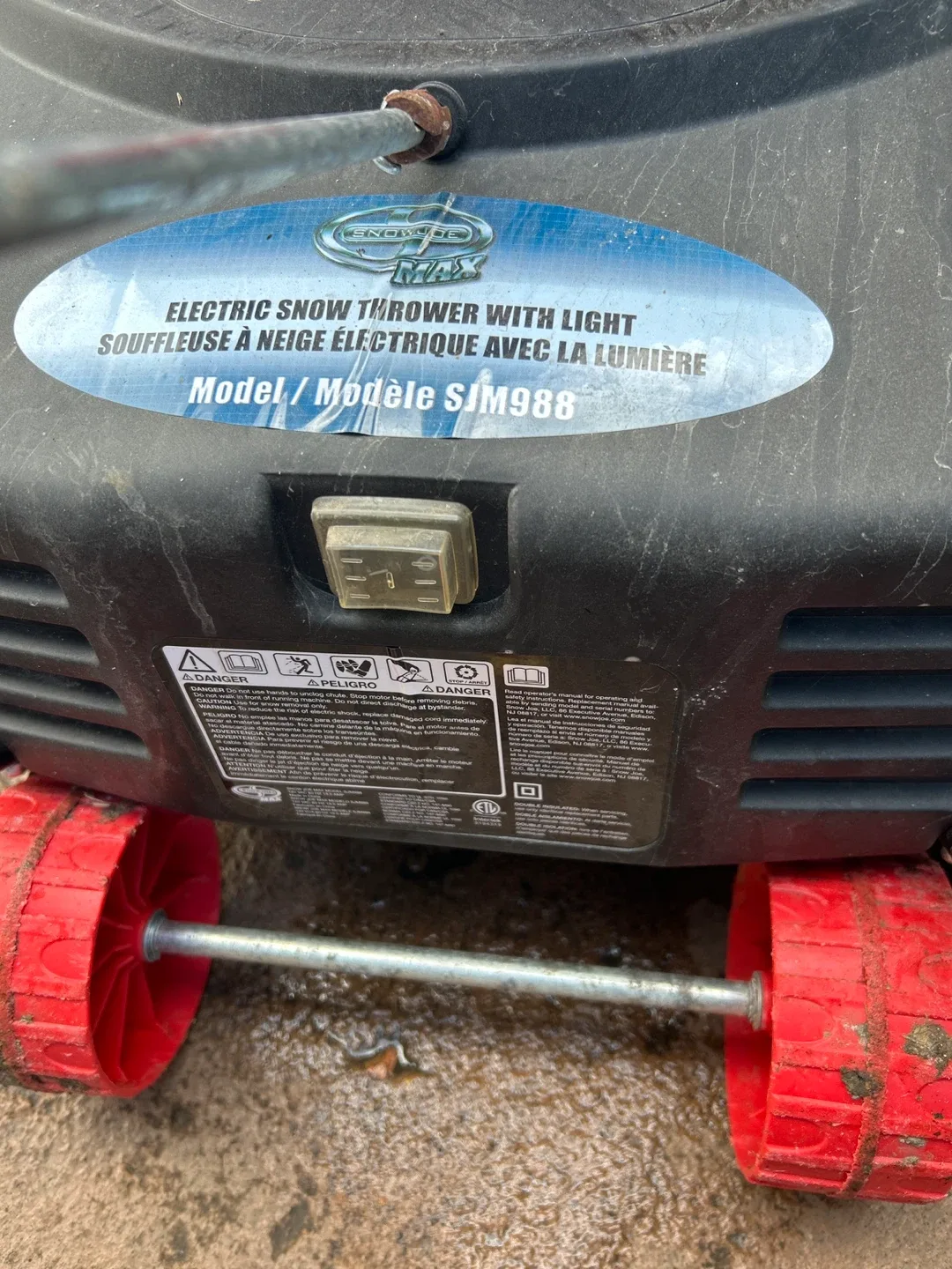 Snow Joe Max Electric Snow Thrower SJM988 image indicator(2)