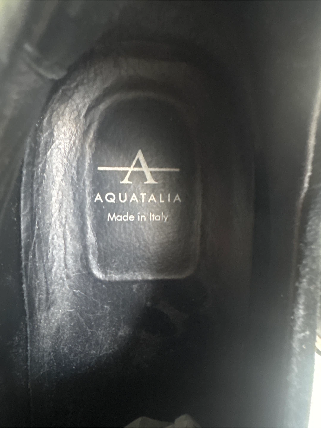 AQUATALIA Black Leather Sneakers - photo 2