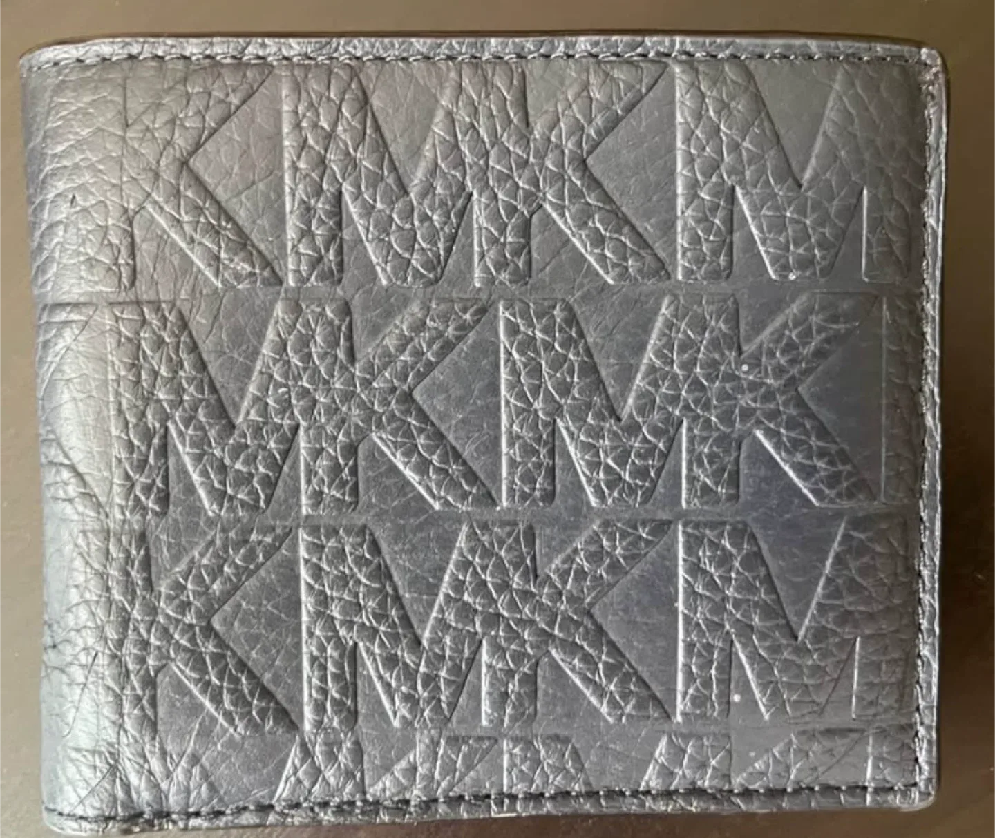 Michael Kors Black Leather Wallet ( Used) image indicator(2)