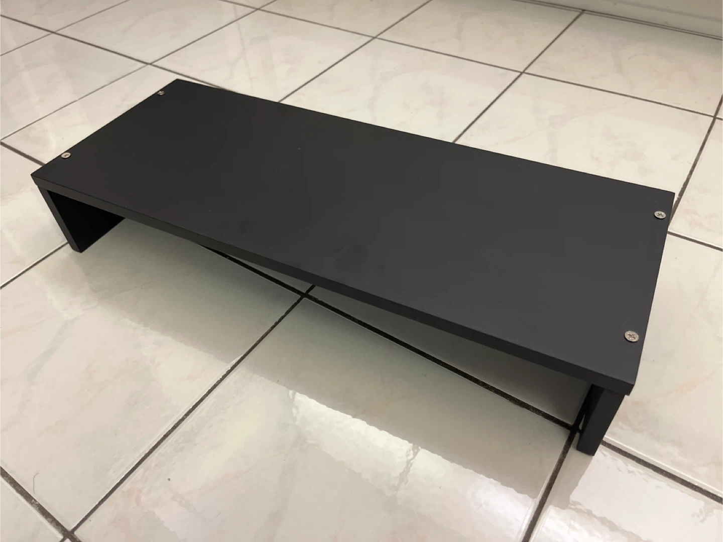 Black Monitor Stand