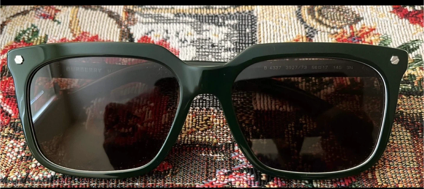 Burberry B 4337 Green Sunglasses