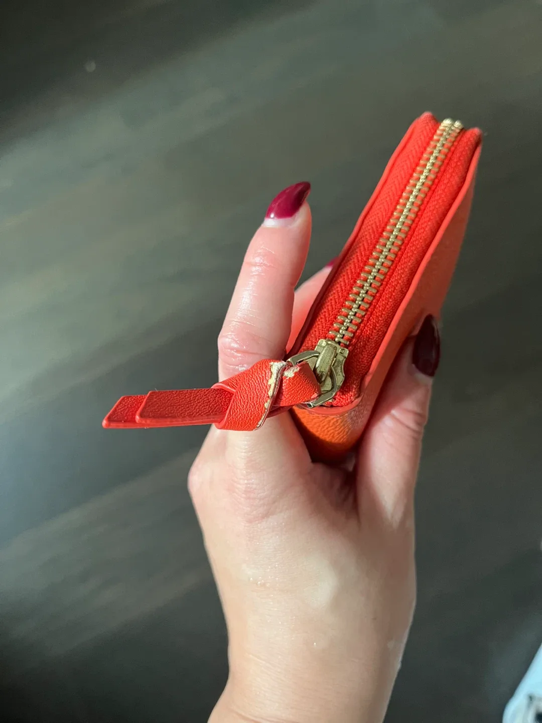 Tory Burch Orange Long Wallet image indicator(4)