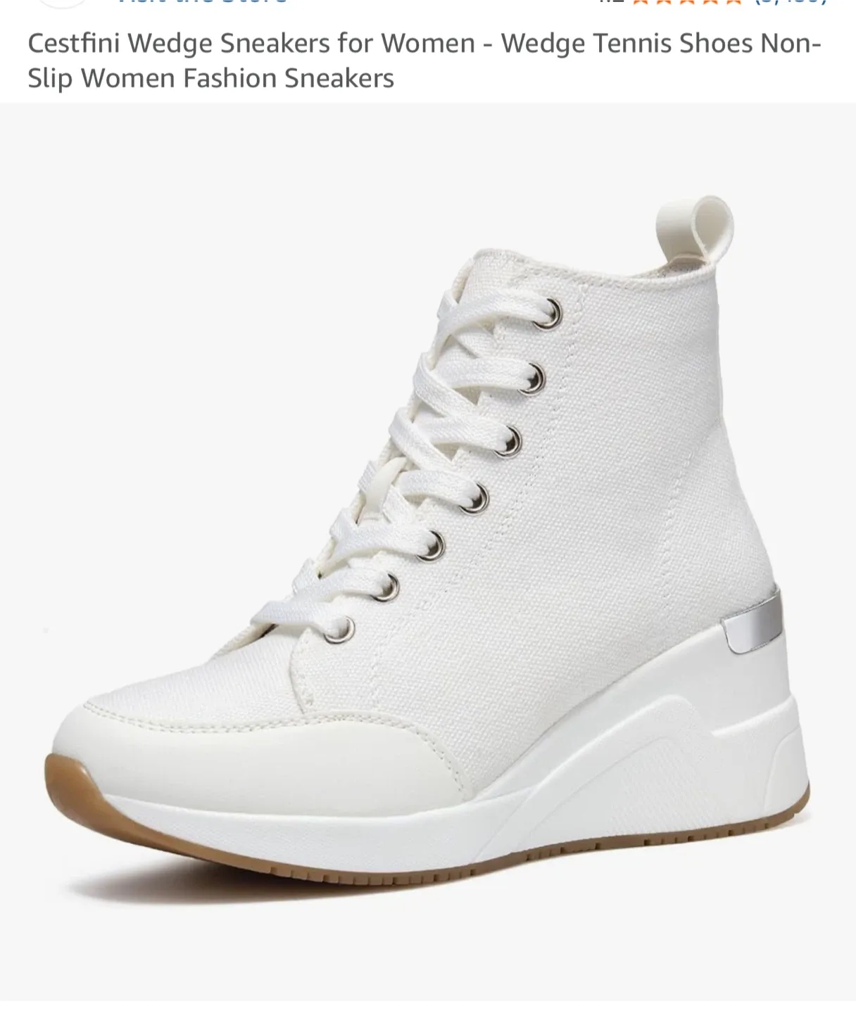 Cestfini Wedge Sneakers - Women's Size 8 thumbnail