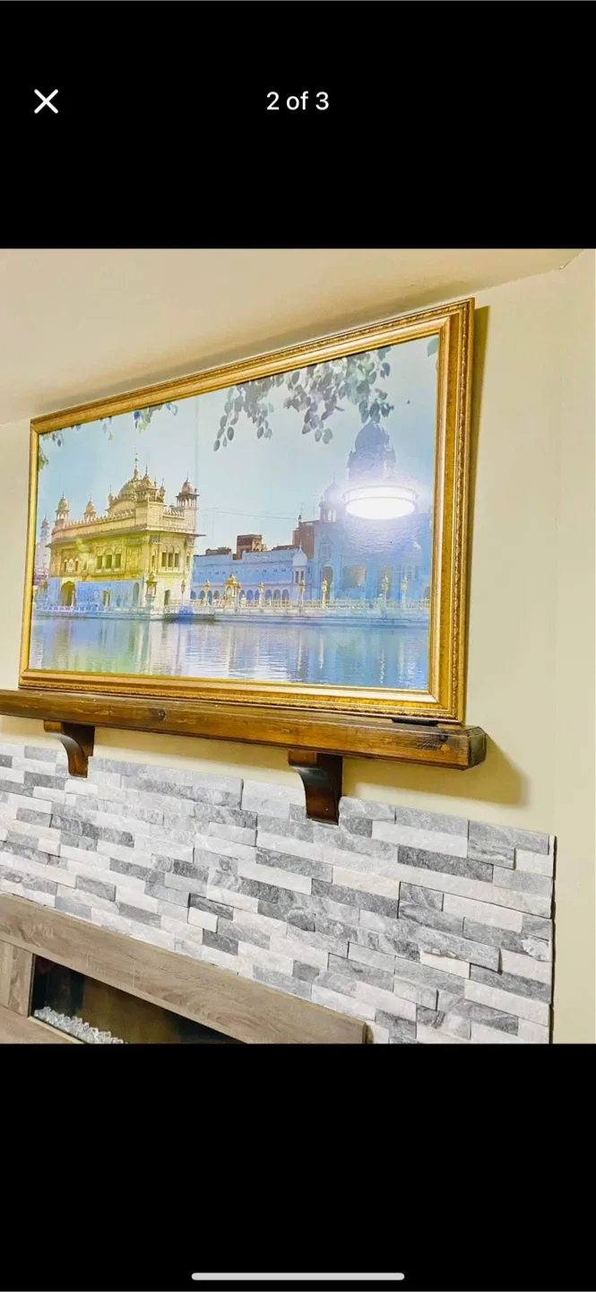 Golden Temple with Beautiful frame