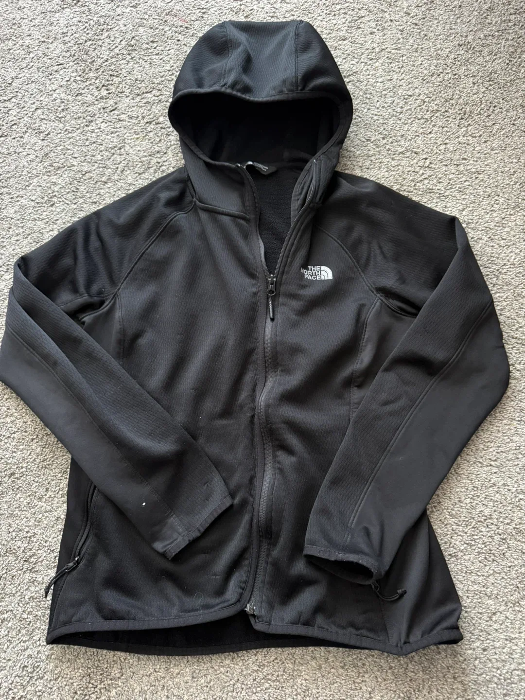 The North Face Black Fleece Hoodie - Size L image indicator(2)
