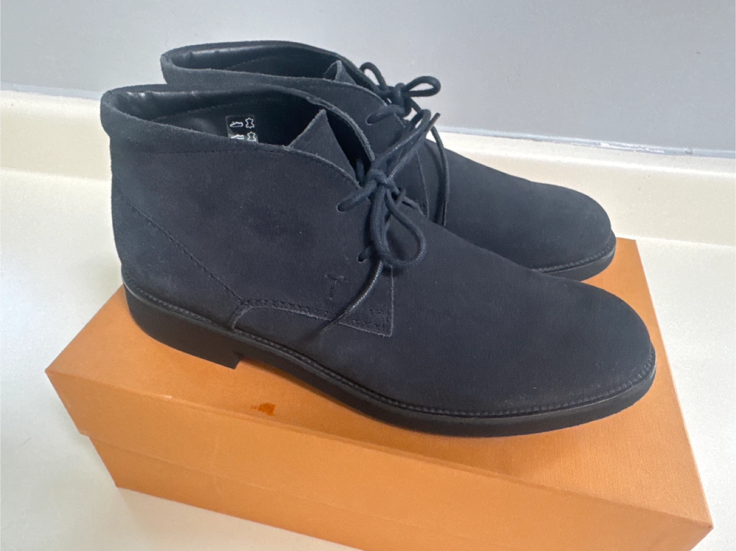 Tod's Polacco Fondo Light OX Boots - Size 9