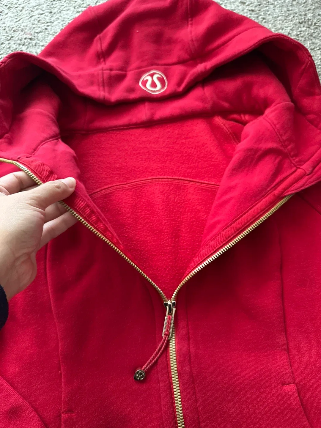 Lululemon Scuba Hoodie - Red image indicator(4)