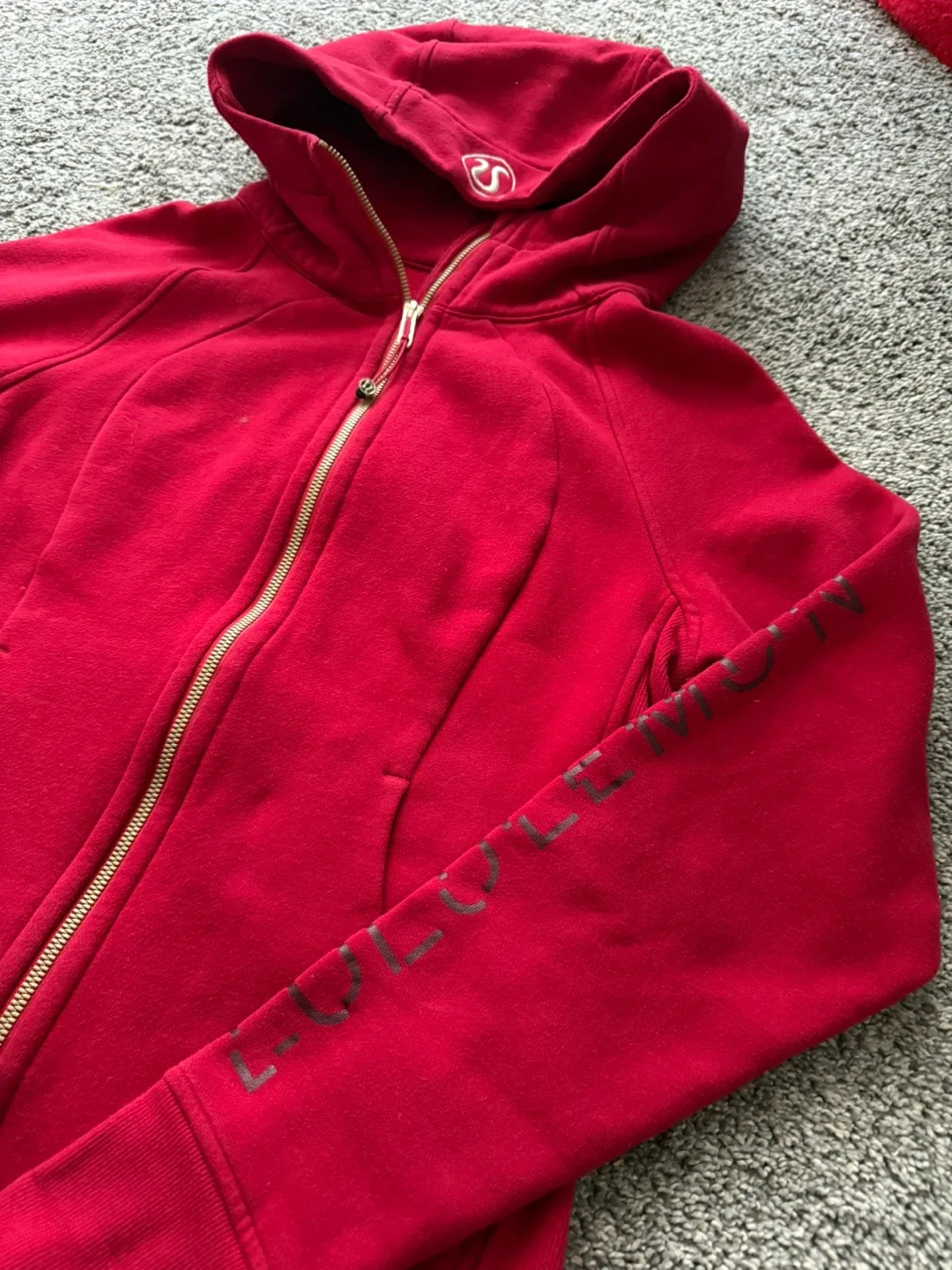 Lululemon Scuba Hoodie - Red image indicator(2)