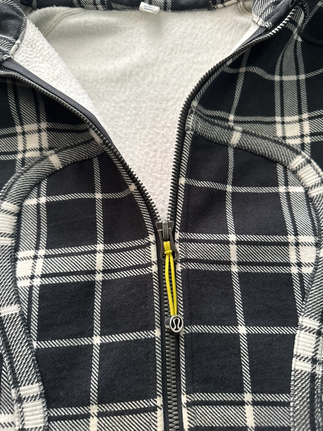 Lululemon Scuba Hoodie - Plaid, Size 8 - photo 4