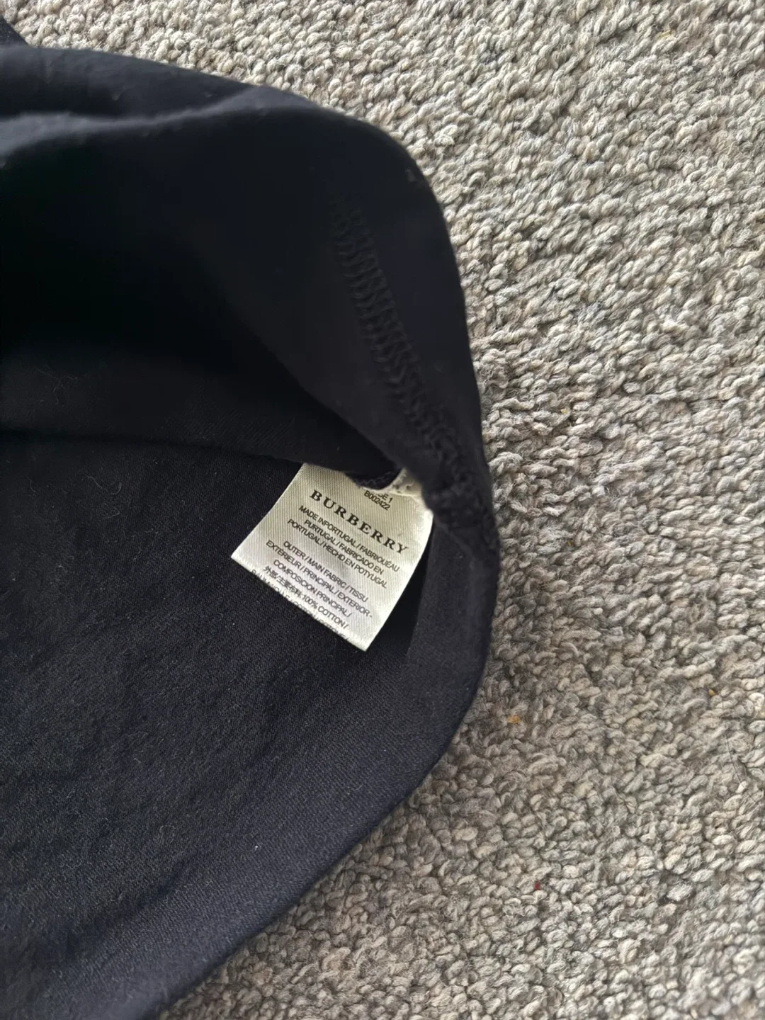 Burberry of London Black T-Shirt image indicator(5)