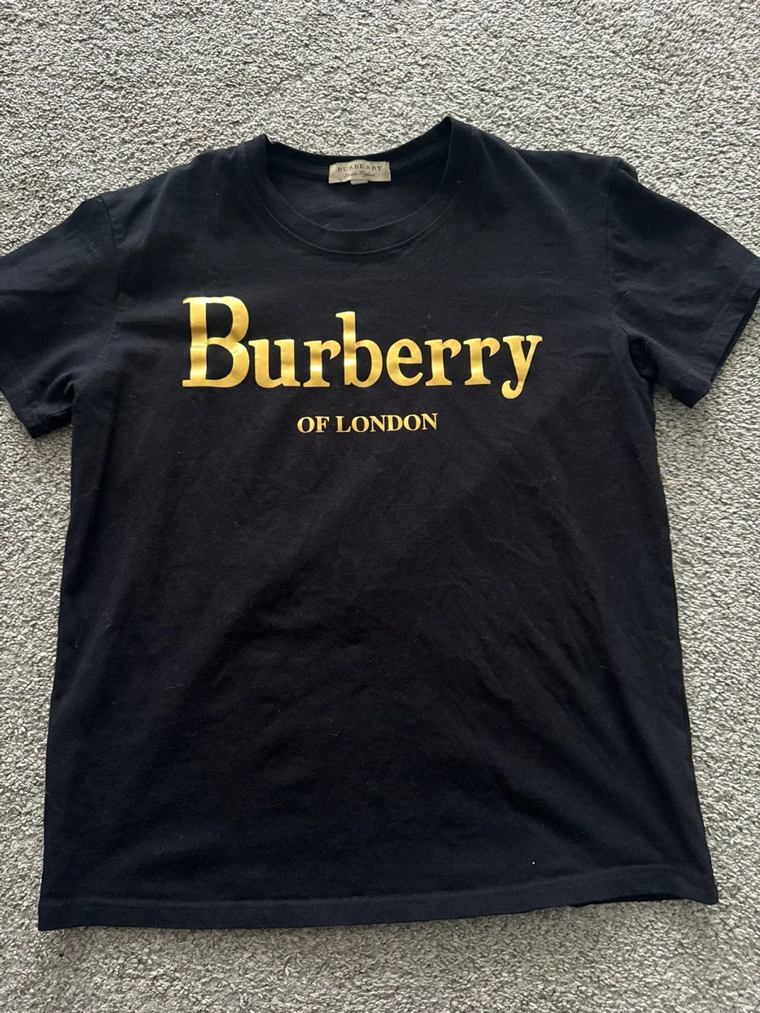Burberry of London Black T-Shirt thumbnail