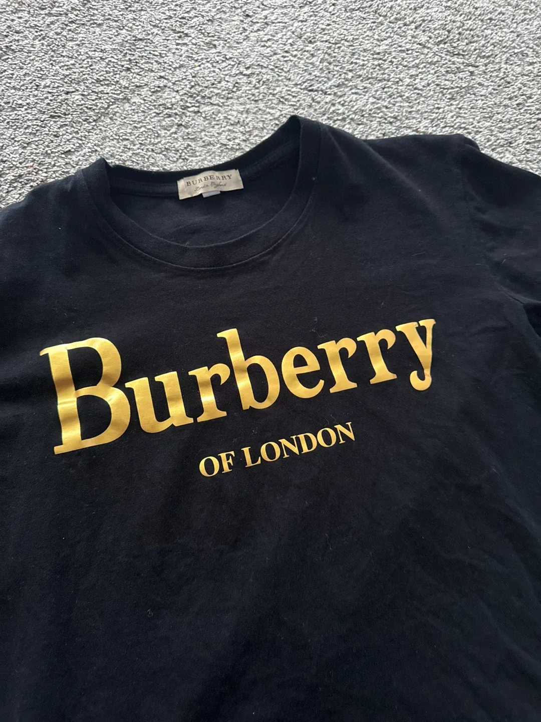 Burberry of London Black T-Shirt image indicator(2)