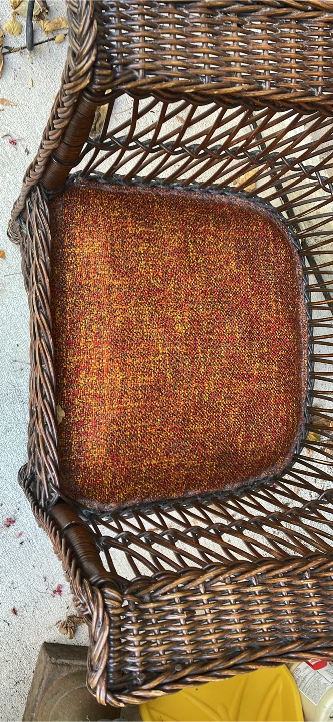 Wicker Armchair with Cushion - photo 5