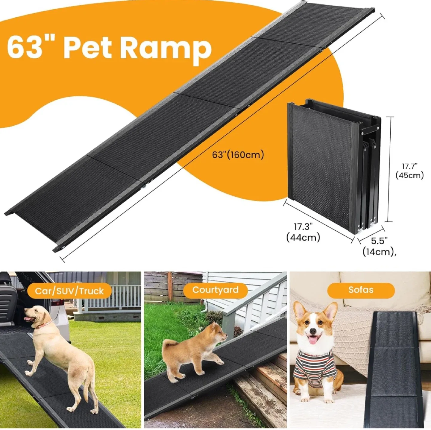 Palatala Dog Ramp for car - Brand new image indicator(2)