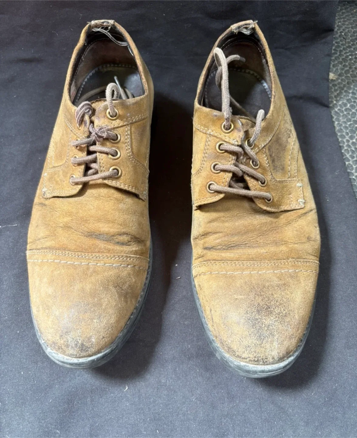 Men's Brown Leather Shoes - Size 8.5 thumbnail
