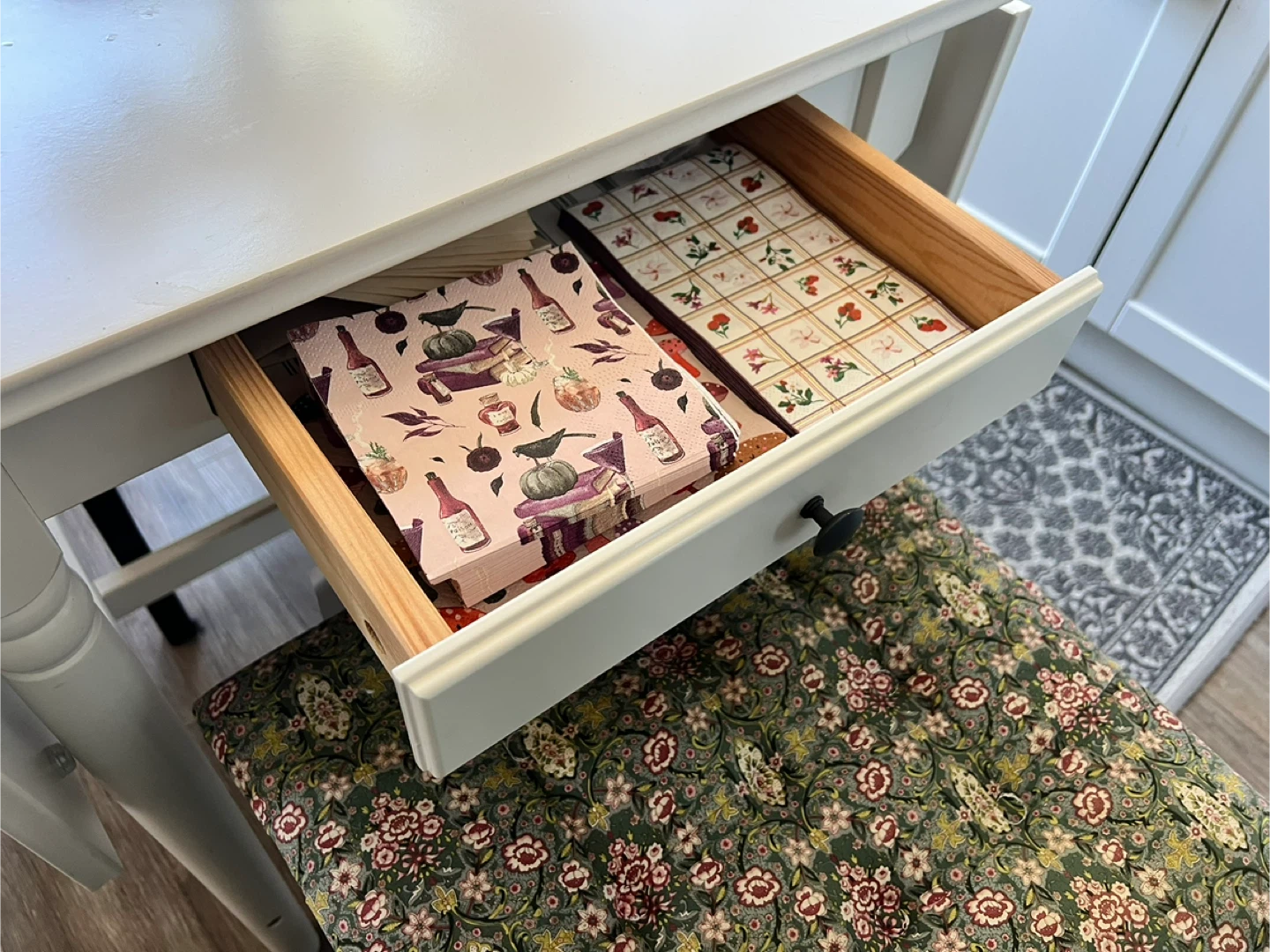 IKEA Ingatorp Drop-leaf Dining Table w/ Stefan Chairs - photo 5