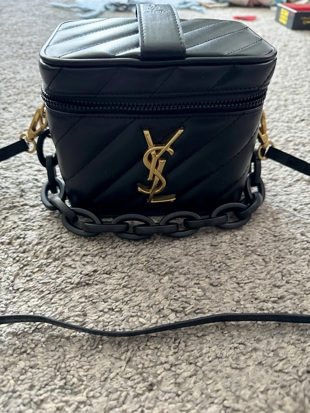 YSL Vanity Bag Black ( GWP )