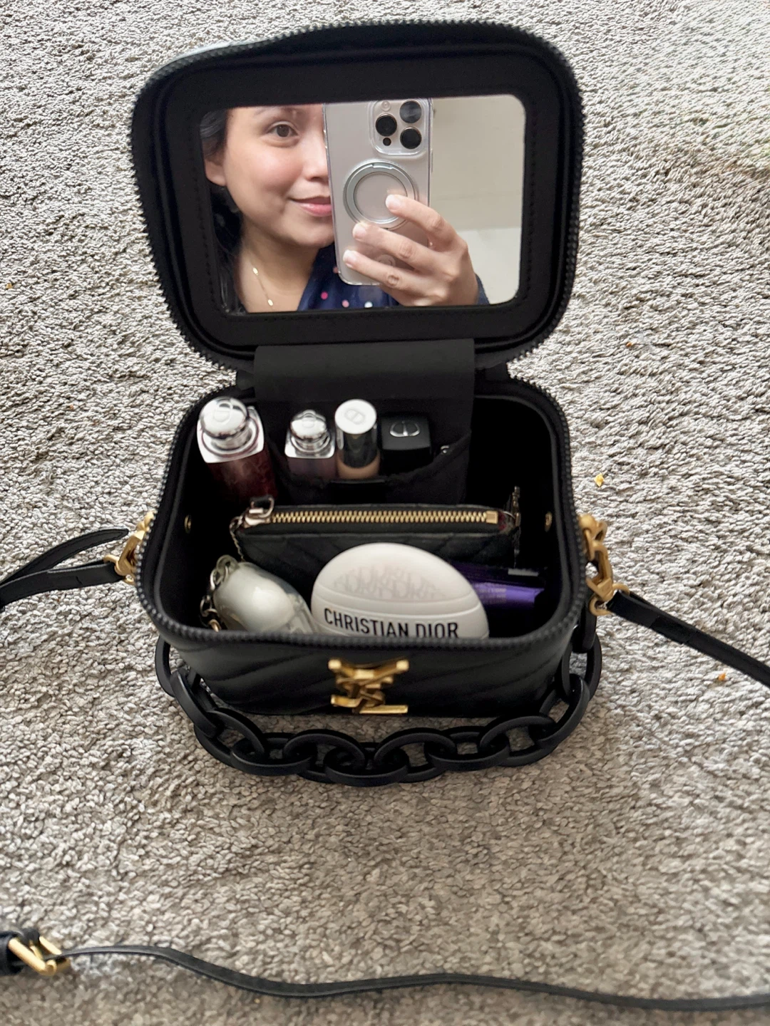 YSL Vanity Bag Black ( GWP ) - photo 3