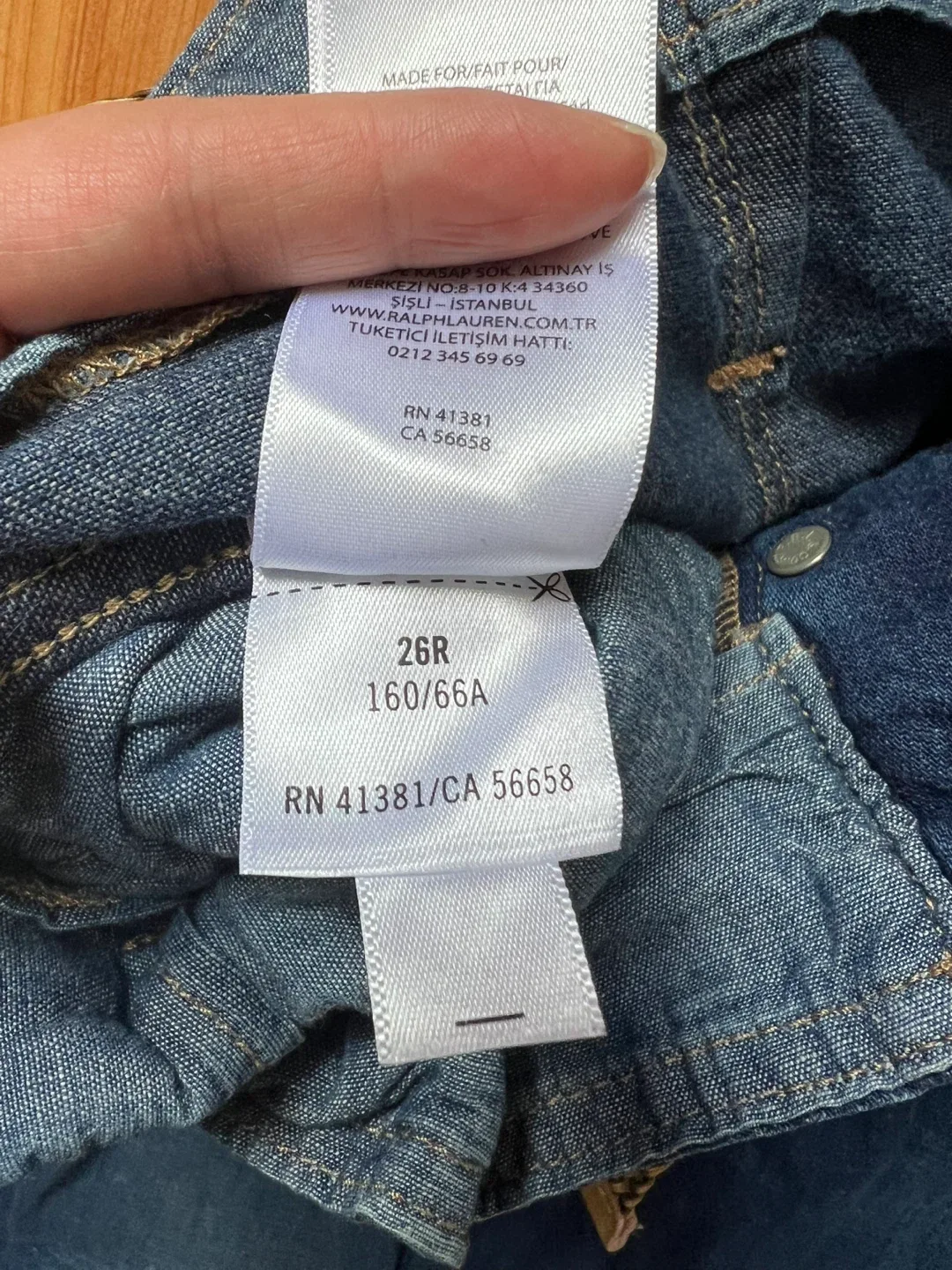 Polo Ralph Lauren Denim Pants - Size 26R image indicator(5)