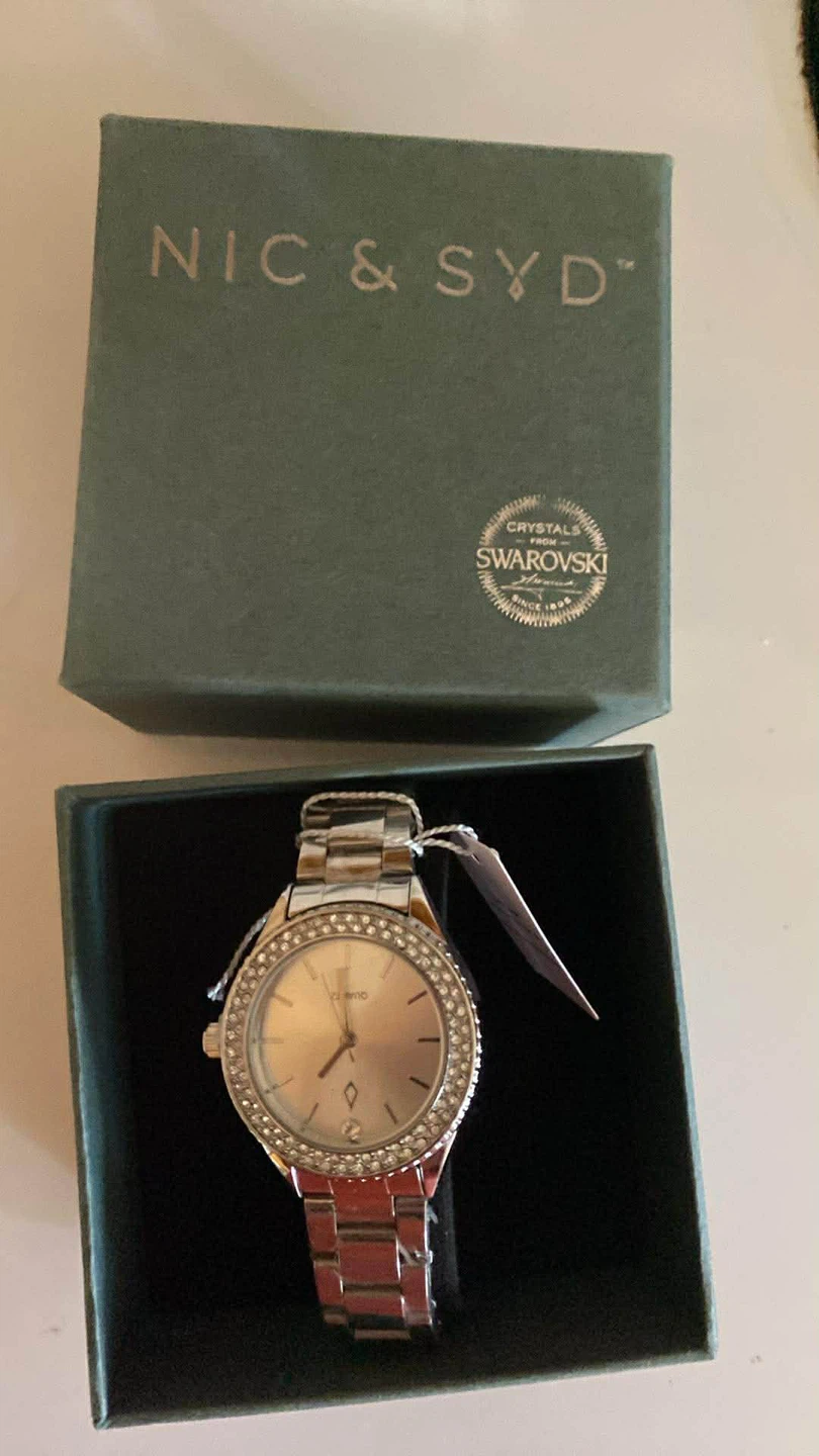 NIC & SYD Swarovski Crystal Watch - New in Box!