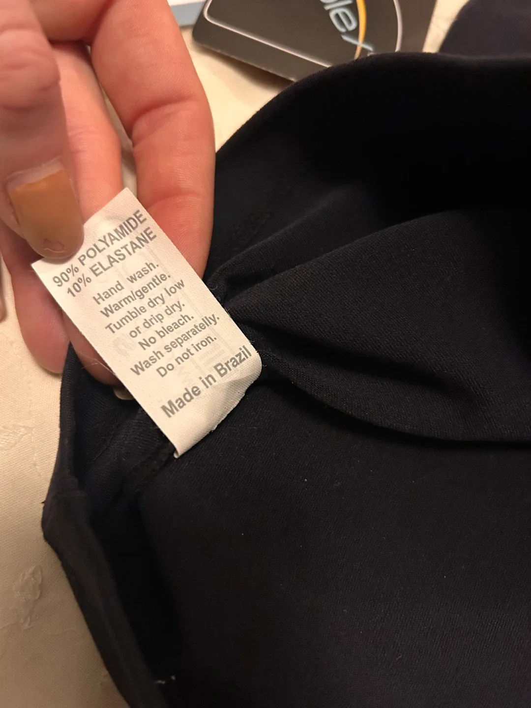 New Nina Bucci Black Workout Tank Top - Size Small image indicator(5)