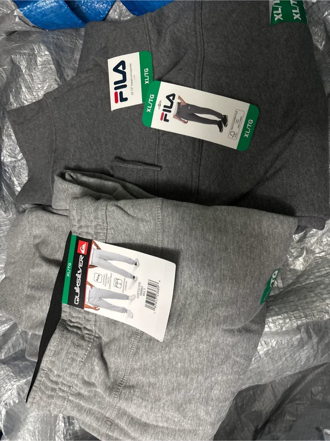 New Fila & Quiksilver XL/TG Sweatpants thumbnail