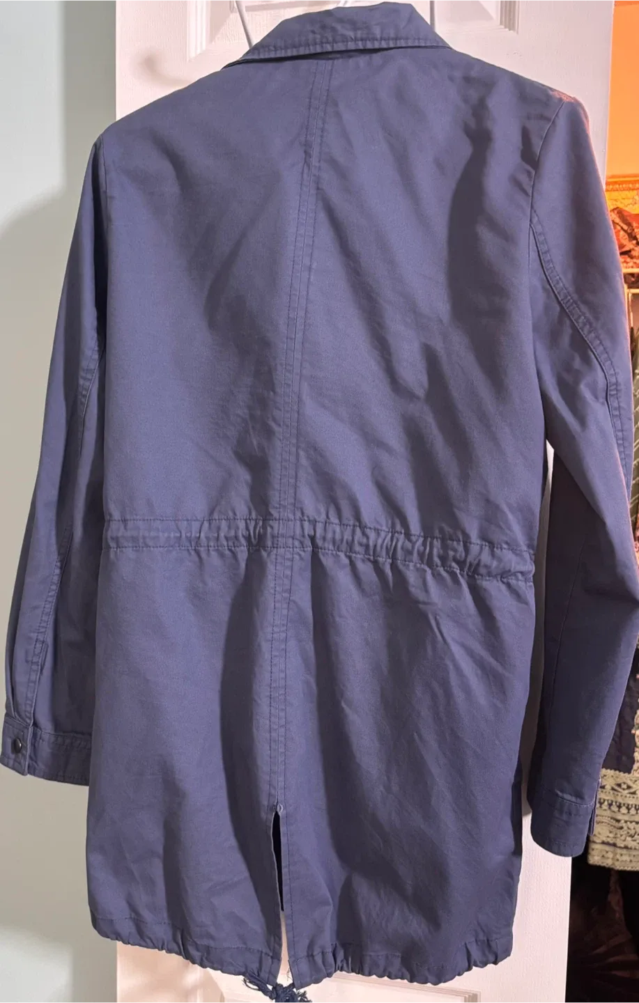 Forever 21 Blue Utility Parka (Medium) image indicator(3)