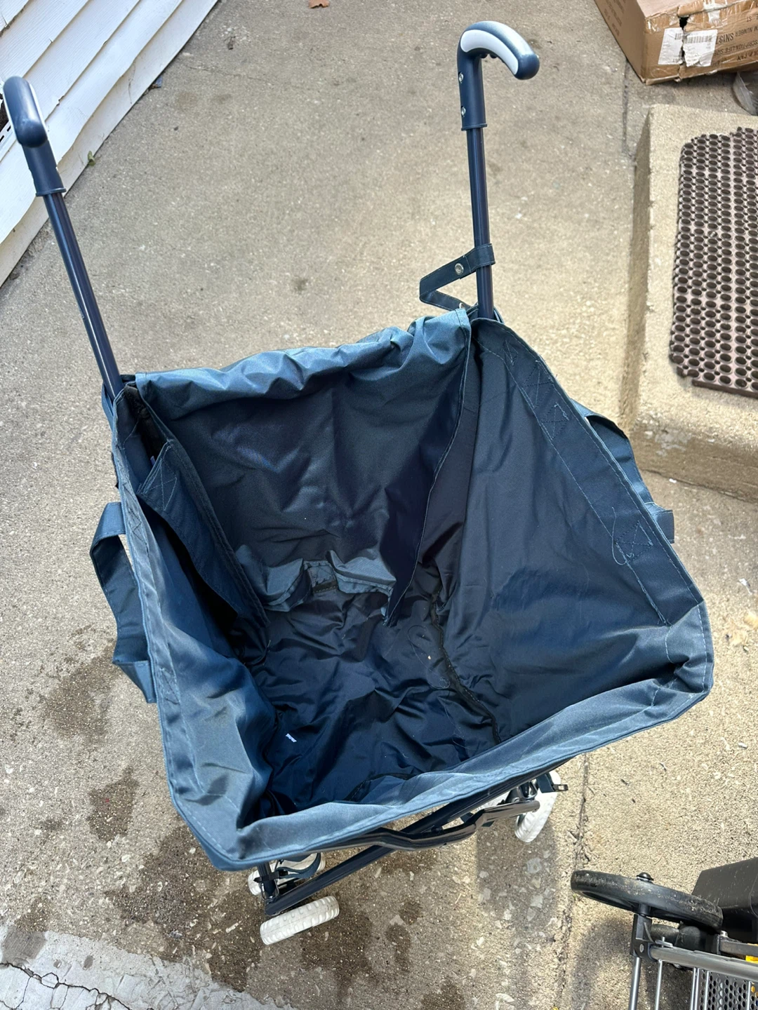 Wonder Cart Folding Shopping Cart - Blue - photo 2