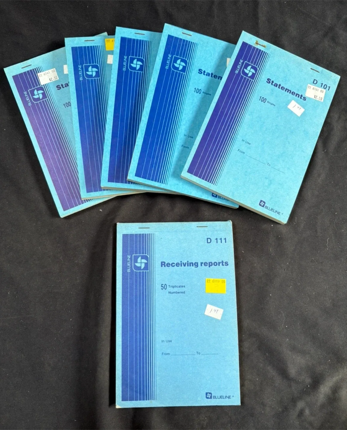 Blueline Statement & Receiving Report Books thumbnail