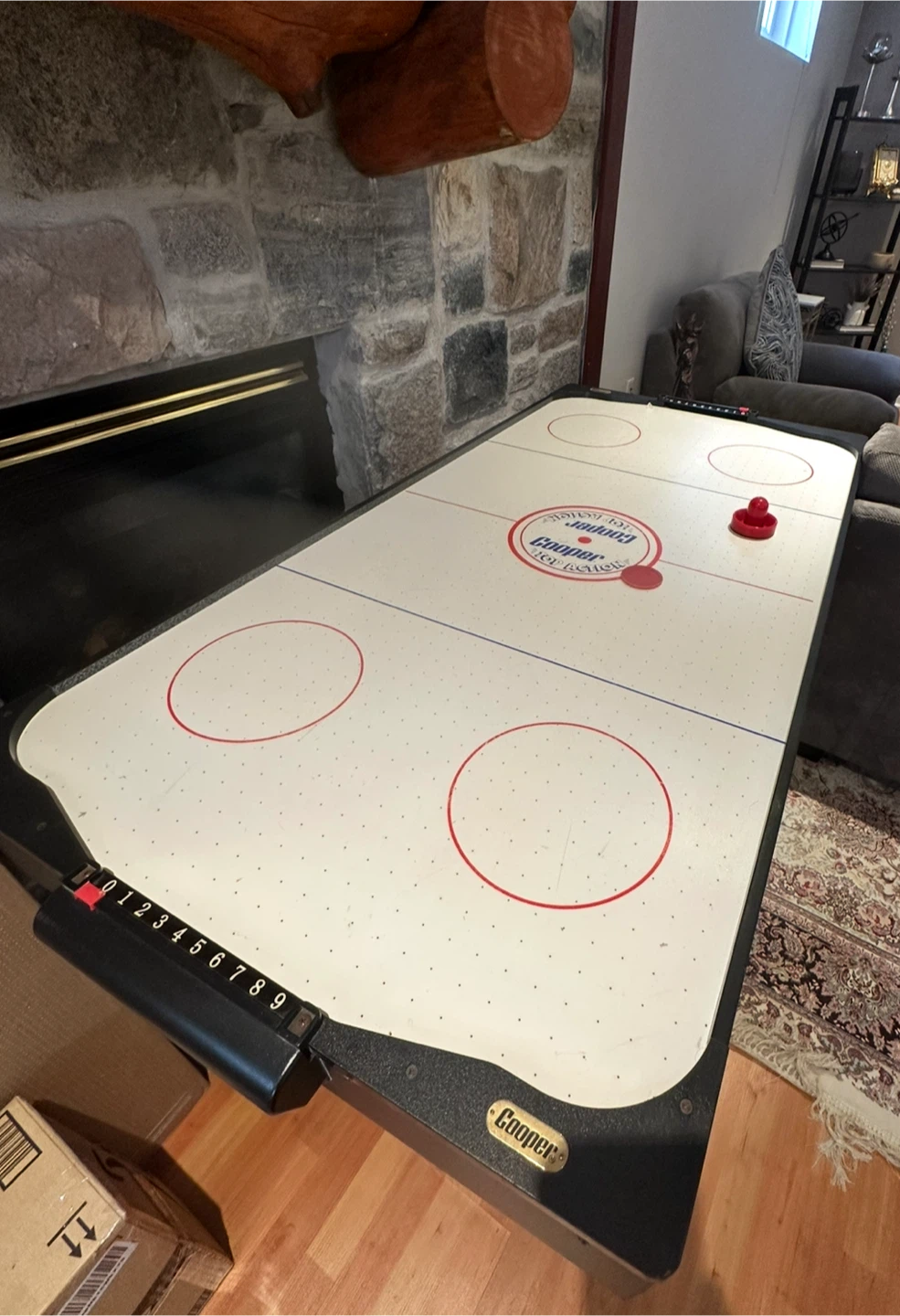 Cooper Top Action Air Hockey Table