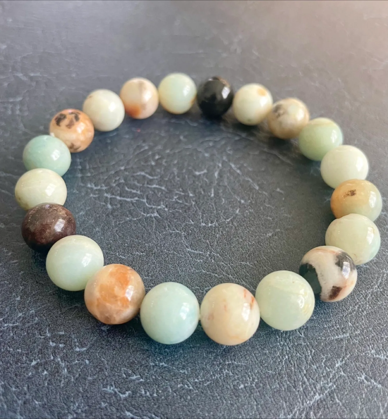 Multi-Amazonite energy bracelet image indicator(3)